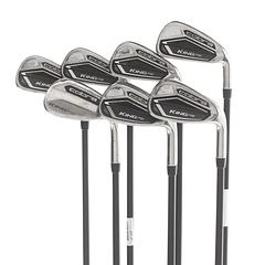 Cobra King F8 Steel Ladies Right Hand Irons 5-GW Ladies - Cobra Superlite 55 - Image 1