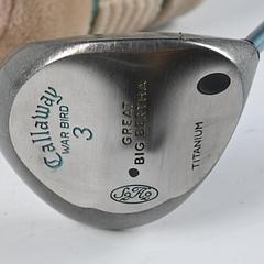 Ladies Callaway Great Big Bertha #3 Wood / 15 Degree / Ladies Flex Callaway Gems - Image 2