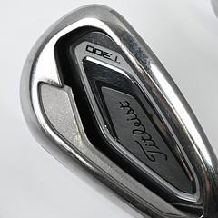 Left Hand Titleist T300 2019 Irons / 5-PW+GW+SW / Regular Flex AMT Red R300 - Image 1