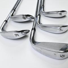 Left Hand Cobra King F7 Irons / 6-PW / Regular Flex Steel Shafts - Image 4
