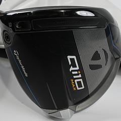 Left Hand Taylormade Qi10 Max Driver / 9 Degree / Stiff Flex Tensei AV Black 65 - Image 2