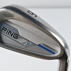 Ping i-Series E1 #6 Iron / Blue Dot / Stiff Flex Ping CFS Distance Steel Shaft - Image 1