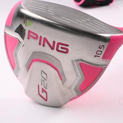Ping G20 Pink Ltd Ed Driver / 10.5 Degree / Stiff Flex Bubba Long in Pink Shaft - Image 2
