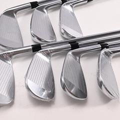 Left Hand Titleist T200 2023 Irons / 5-PW+48° / Stiff Flex AMT Black S300 Shaft - Image 6