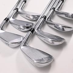 Left Hand Titleist T200 2023 Irons / 5-PW+48° / Stiff Flex AMT Black S300 Shaft - Image 5