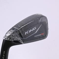 Left Hand Cobra King Forged Tec Black #4 Iron / 21 Degree / Stiff Flex KBS Tour - Image 1