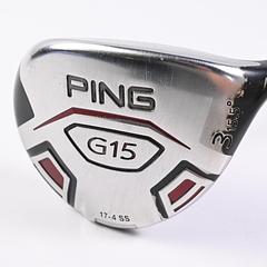 Ping G15 #3 Wood / 15.5 Degree / Regular Flex Aldila Serrano 75 Shaft - Image 2
