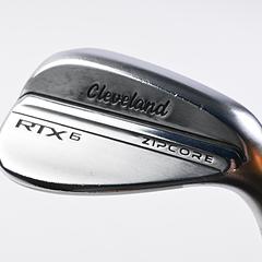 Cleveland RTX 6 Zipcore Gap Wedge / 52 Degree / Stiff Flex KBS Tour C-Taper 120 - Image 1