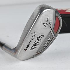Left Hand Adams Idea A3 OS #4 Iron / 22 Degree / Regular Flex ProLaunch Red - Image 1