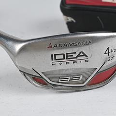 Left Hand Adams Idea A3 OS #4 Iron / 22 Degree / Regular Flex ProLaunch Red - Image 2