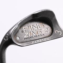 Left Hand Ping Zing 2 #3 Iron / 20.5 Degree / White Dot / Stiff Flex Ping JZ Red - Image 1
