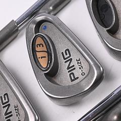 Ping i3 O-Size Irons / 4-PW+SW / Blue Dot / Regular Flex Ping Cushin JZ Shafts - Image 1