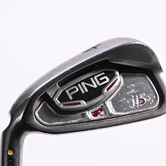 Left Hand Ping i15 #4 Iron / 24 Degree / Yellow Dot / Regular Flex Steel Shaft - Image 1