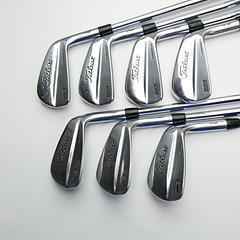 Used Titleist MB 718 Iron Set / 4 - PW / Stiff Flex - Image 1