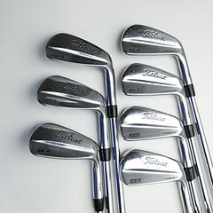 Used Titleist MB 718 Iron Set / 4 - PW / Stiff Flex - Image 2