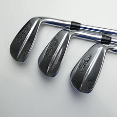 Used Titleist MB 718 Iron Set / 4 - PW / Stiff Flex - Image 3