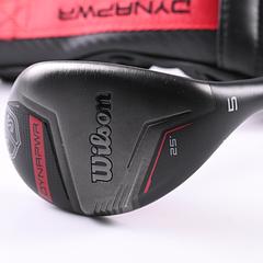 Wilson Dynapower 2023 #5 Hybrid / 25 Degree / Senior Flex HZRDUS Smoke RDX Red - Image 1