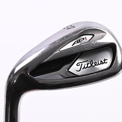 Left Hand Titleist 718 AP1 Gap Wedge / 48 Degree / Regular Flex AMT Red R300 - Image 1
