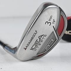 Left Hand Adams Idea A3 OS #3 Iron / 19 Degree / Regular Flex Prolaunch Red - Image 1