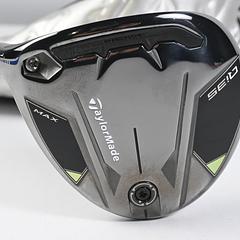 Left Hand Taylormade Qi35 Max #3 Wood / 15.5 Degree / Regular Flex Dark Waves - Image 2