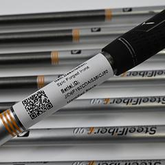 Left Hand Callaway Epic Forged Irons / 5-PW+AW+GW / Stiff Flex Steelfiber FC90 - Image 6