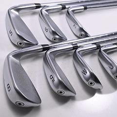 Left Hand Ping i530 Irons / 5-PW+UW / Blue Dot / Regular Flex KBS Tour 90 Shafts - Image 5
