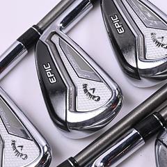 Callaway Epic Forged Irons / 5-PW+GW / Regular Flex SteelFiber fc 80 Shafts - Image 1