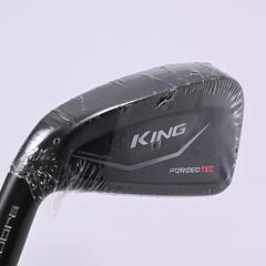 Left Hand Cobra King Forged Tec Black #4 Iron / 21 Degree / Stiff Flex KBS Tour - Image 1