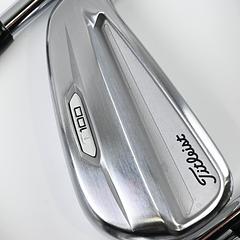 Titleist T100 2021 Irons / 4-PW / Stiff Flex AMT Black S300 Shafts - Image 1