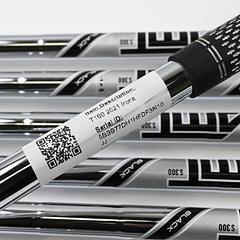 Titleist T100 2021 Irons / 4-PW / Stiff Flex AMT Black S300 Shafts - Image 6