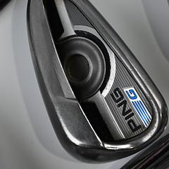 Ping G Series Irons / 6-PW+SW / Yellow Dot / Regular Flex Ping AWT 2.0 Shafts - Image 1