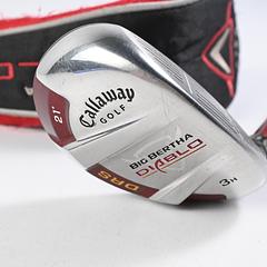 Callaway Big Bertha Diablo #3 Hybrid / 21 Degree / Stiff Flex Callaway 60 Shaft - Image 1