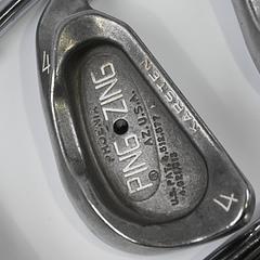 Ping Zing Irons / 3-PW+SW / Black Dot / Stiff Flex Ping KT-M Shafts - Image 1