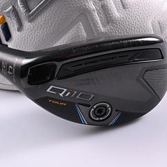 Left Hand Taylormade Qi10 Tour #4 Hybrid / 22 Degree / Stiff Flex Tensei AV Raw - Image 8