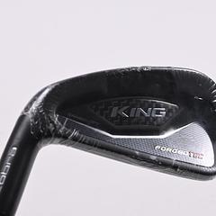 Left Hand Cobra King Forged Tec Black #4 Iron / 21 Degree / Stiff Flex KBS Tour - Image 1