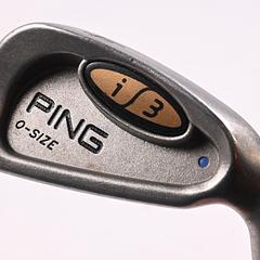 Ping i3 O-Size #4 Iron / 24 Degree / Blue Dot / Stiff Flex Ping JZ Cushin Shaft - Image 1