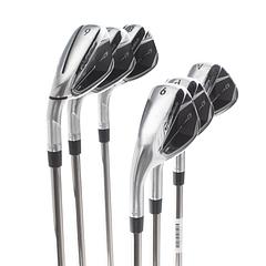 TaylorMade Qi Steel Ladies Left Hand Irons 6-GW Ladies - Recoil F1 - Image 3