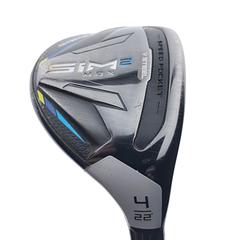Used TaylorMade Sim2 Max Rescue 4 Hybrid / 22 Degrees / Regular Flex - Image 3