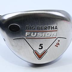 Left Hand Callaway Big Bertha Fusion #5 Wood / 19 Degree / Regular Flex NVS 55 - Image 1