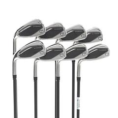 Wilson Dynapower Max 2025 Graphite Mens Left Hand Irons 5-GW+SW Regular - KBS Max 65 - Image 1