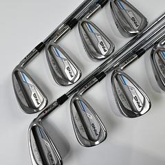 Ping i-Series E1 Irons / 3-PW / Maroon Dot / Stiff Flex Ping AWT 2.0 Shafts - Image 2