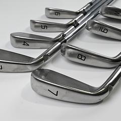 Ping i-Series E1 Irons / 3-PW / Maroon Dot / Stiff Flex Ping AWT 2.0 Shafts - Image 4