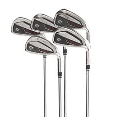 Wilson Dynapwr Steel Mens Right Hand Irons 5-PW Regular - Kbs max - Image 1