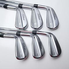 Used Titleist T100 2023 Iron Set / 5 - PW / Stiff Flex / Left-Handed - Image 1