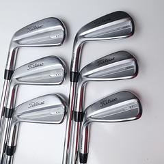Used Titleist T100 2023 Iron Set / 5 - PW / Stiff Flex / Left-Handed - Image 2