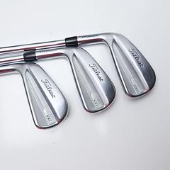 Used Titleist T100 2023 Iron Set / 5 - PW / Stiff Flex / Left-Handed - Image 4