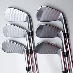 Used Titleist T100 2023 Iron Set / 5 - PW / Stiff Flex / Left-Handed - Image 5