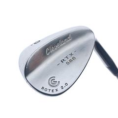 Used Cleveland 588 RTX 2.0 Tour Satin Lob Wedge / 60.0 Degrees / Wedge Flex - Image 2