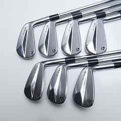 Used TaylorMade P7MB 2020 Iron Set / 4 - PW / Stiff Flex - Image 1