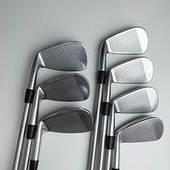 Used Cobra King Forged Tec 2017 Iron Set / 4 - PW / Stiff Flex - Image 5